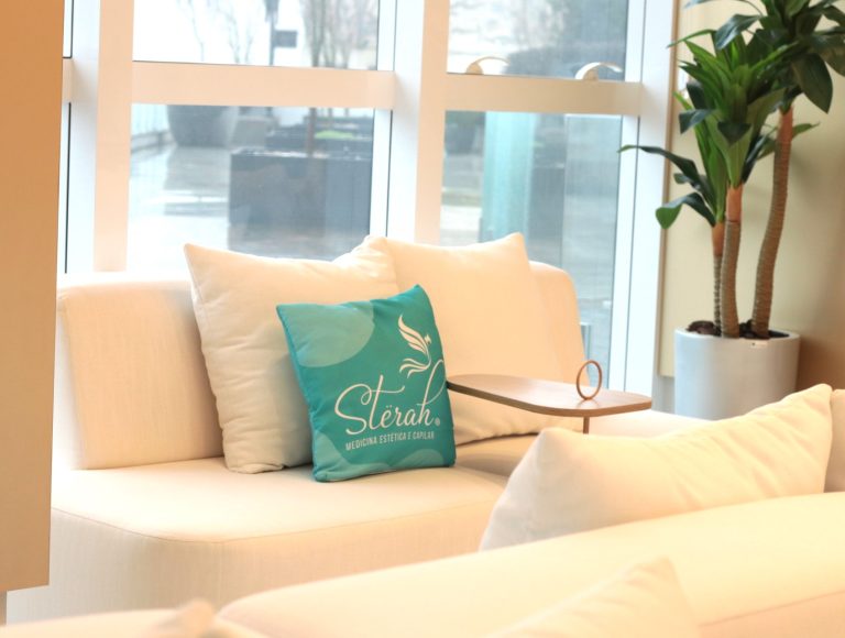 Recepção Clínica Stërah pronta para primeira consulta